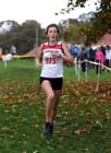 Isabella Murray (Gateshead) on her way to winning the senior womens North East Harrier League, Blaydon. Photo: David T. Hewitson/Sports for All Pics